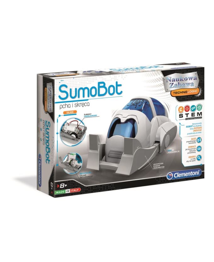 Clementoni Science Fun SumoBot Duwt Draait