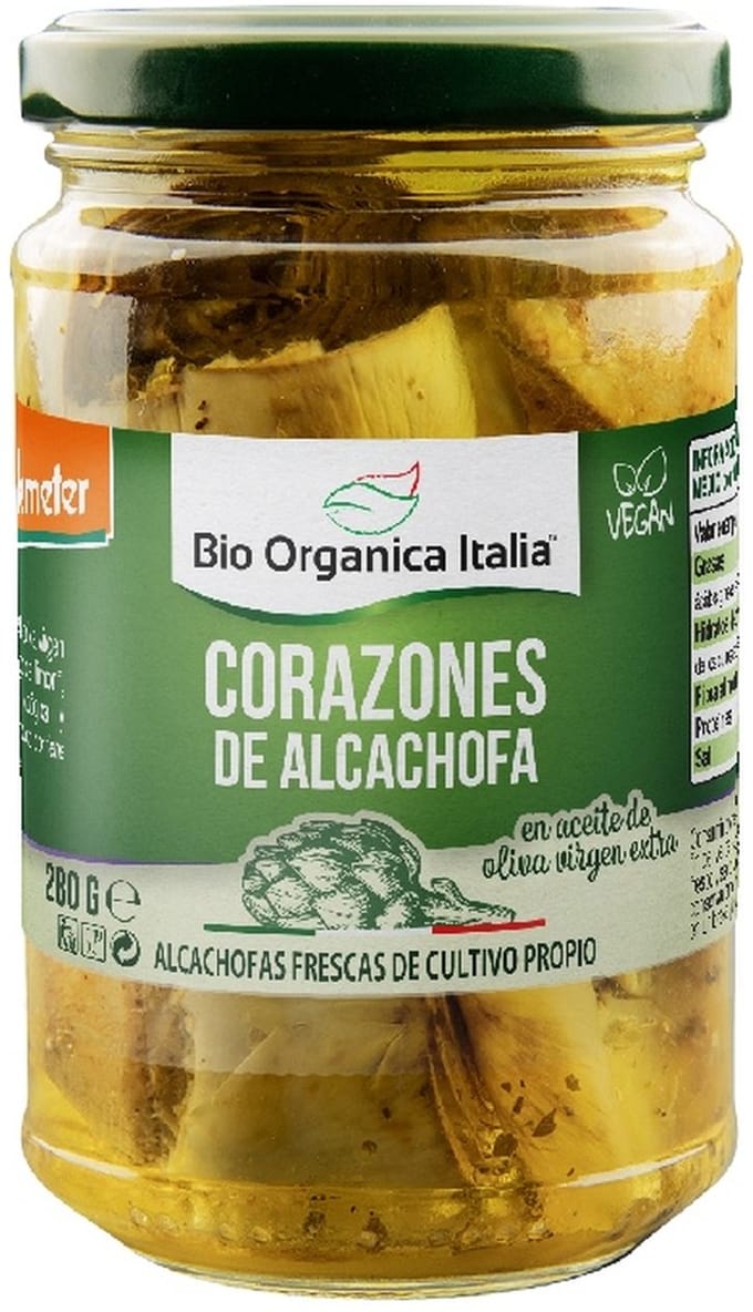 Bio Organica Italia Artisjokharten (280 gr)