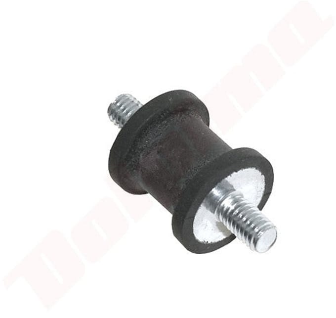 Trillingsdemper passend op UNI MM 20x20mm M6x10/M6x10