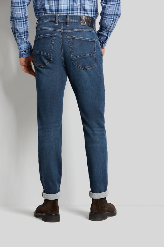 Bugatti Herren Jeans met hoog draagcomfort