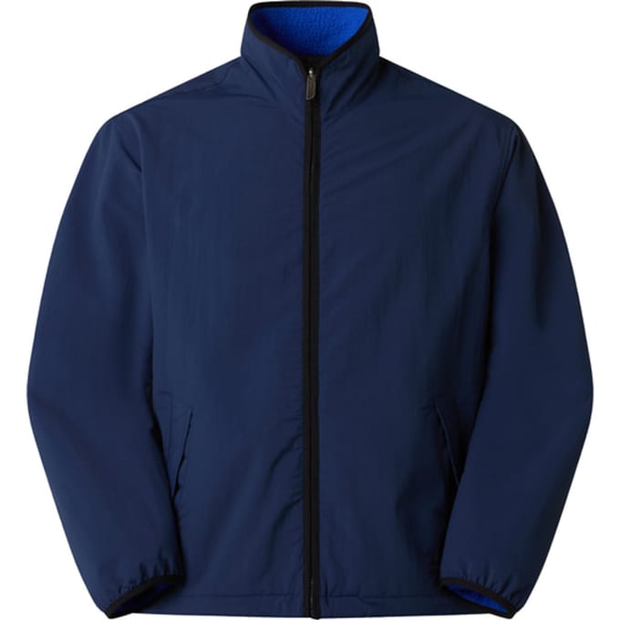 The North Face rood Box Reversible Jas Met Capuchon Blauw