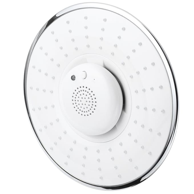 G1/2 Huishoudelijke Muziek Douchekop voor Bluetooth Functie Badkamer Accessoire gray