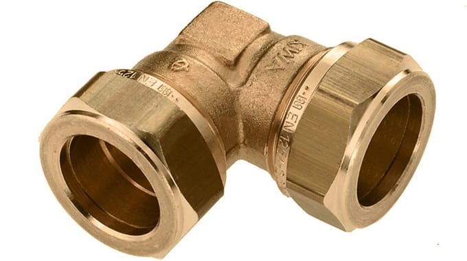 BONFIX 82521 Kniekoppeling 22 x 22 mm. vertind
