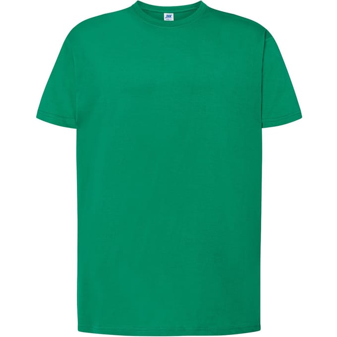 JHK Heren Normaal T-Shirt (Kelly Groen)