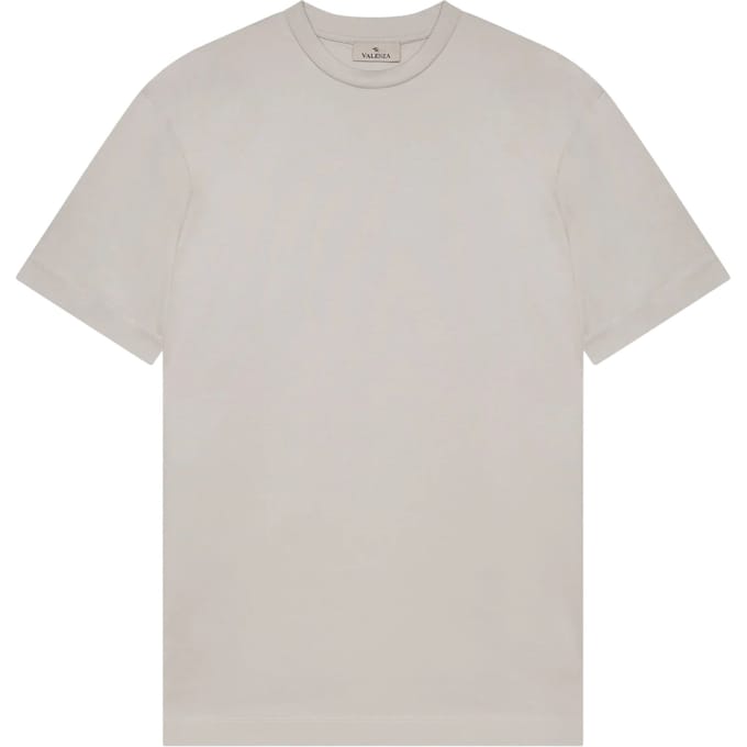 Valenza Interlock Supima T-shirts Creme 1001
