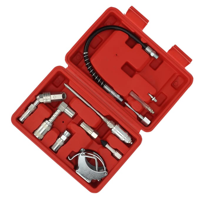 Vetspuit Smeernippel Accessoire Kit Snelkoppeling Vet Smeertoepassingen Koppeling Kit voor red