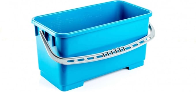 Moerman Profi Emmer - Turquoise met Grijs Handvat - 24L