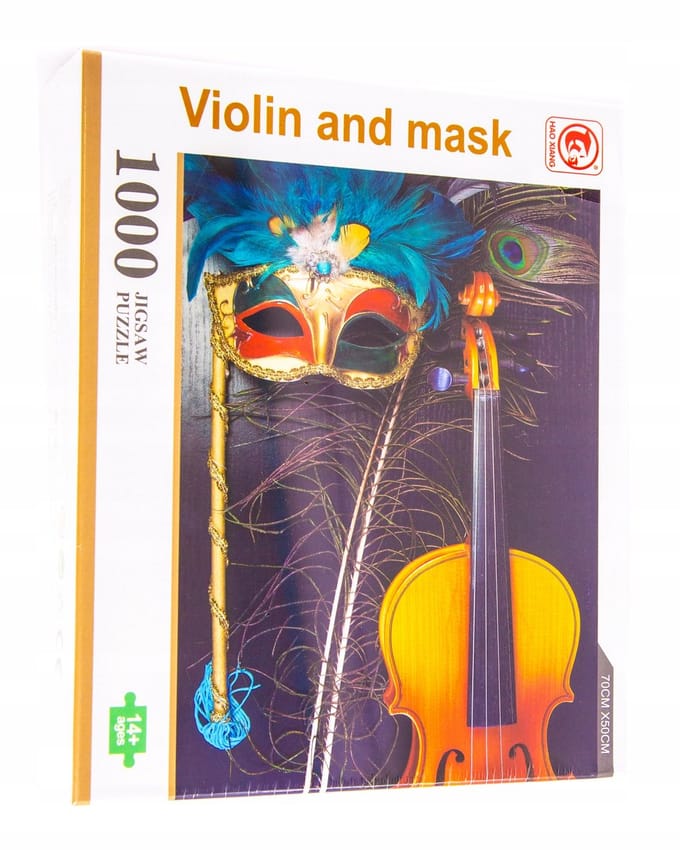 Puzzel van 1000 stukjes: Carnaval Vioolspeler