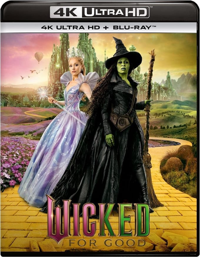 Movie - Wicked: For Good (4K Ultra HD Blu-ray + Blu-ray)
