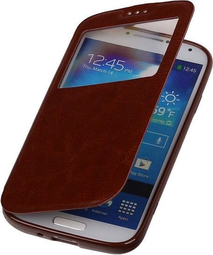 Polar View Map Case Bruin Samsung Galaxy Note 3 TPU Hoesje