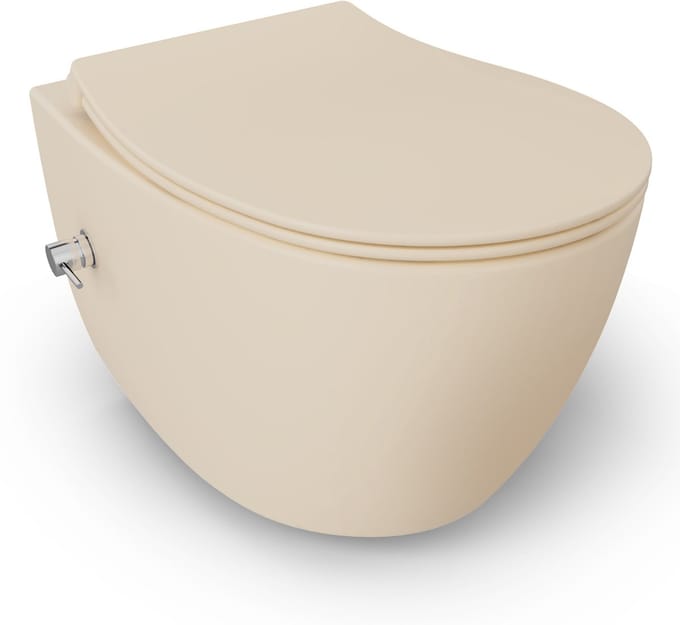 Isvea Sentimenti Hangtoilet met Bidet - Ivoor