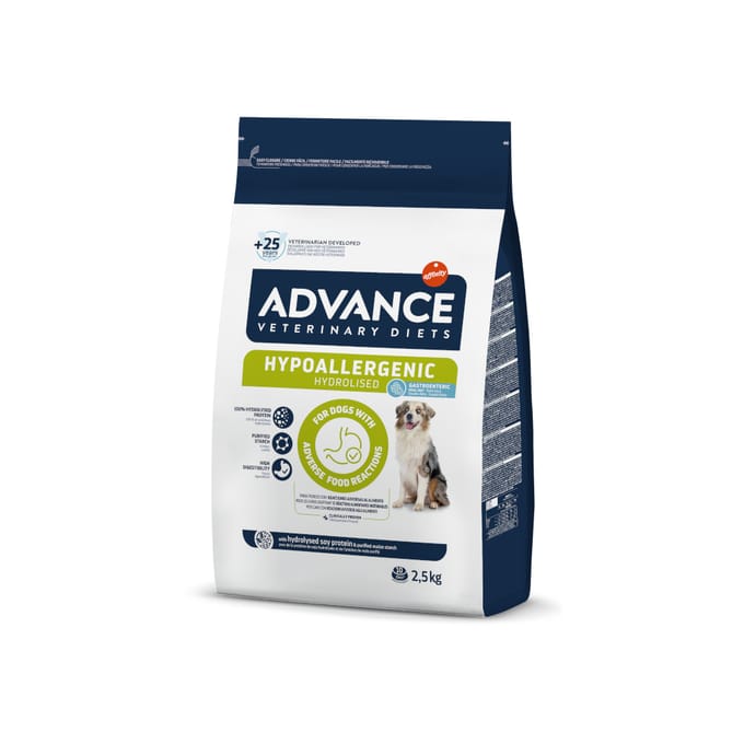 Advance Veterinary Diets Hypoallergenic Hondenvoer - Dubbelpak: 2 x 2,5 kg