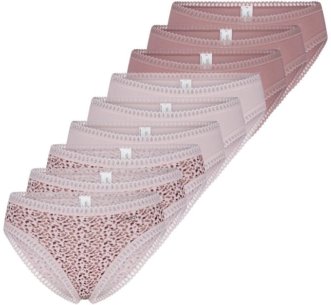 sloggi Dames slip / onderbroek 9 pack GO Crush