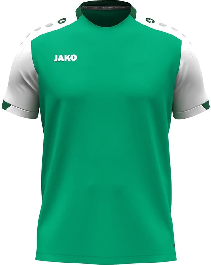 Jako Dynamic T-Shirt Kinderen - Groen / Wit / Donkergroen | Maat: 116