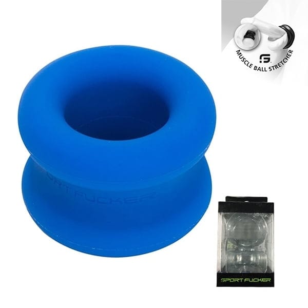 Sport Fucker muscle ball stretcher - blauw