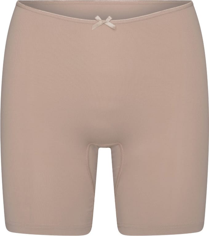RJ Pure Color Dames Extra Lange Pijp Short Caffè Latte 3XL