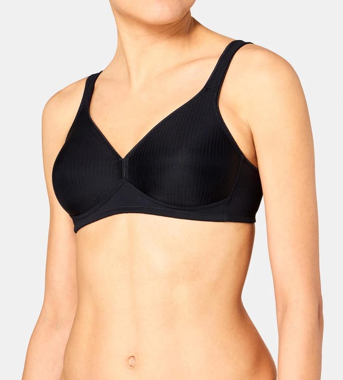 Triumph - Modern Soft + Cotton N - BLACK - Vrouwen - Maat E85