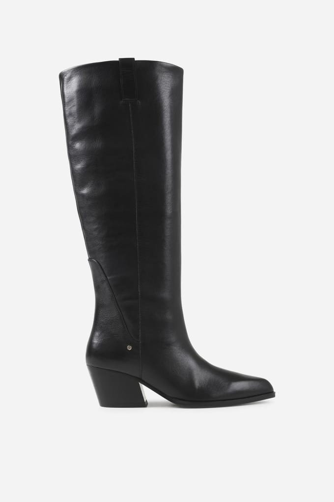 Bronx Lizz-y High Boot Black Taglia: 36 | Stivali Outlet | Donna | Nero