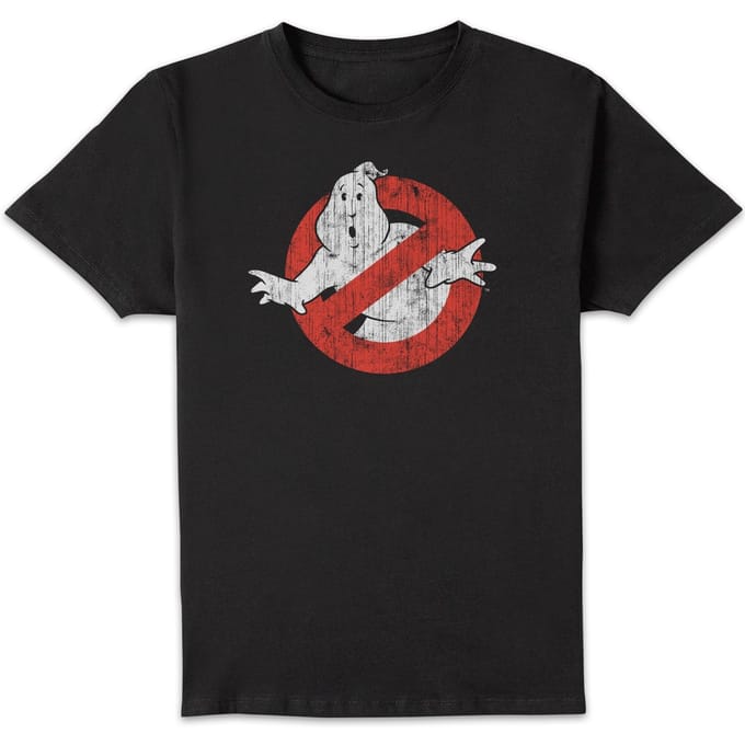 Ghostbusters Vintage Classic Logo Men's T-Shirt - Black - L