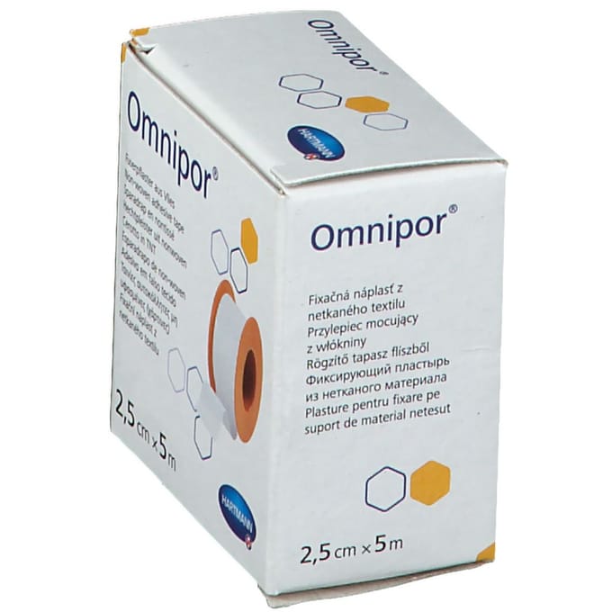 Hartmann Omnipor 2.5cm x 5m 9004372 1 Pleister
