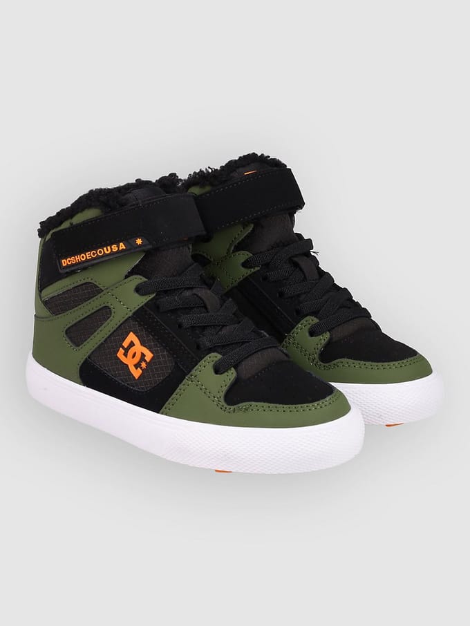 DC Pure High-Top WNT EV Sneakers groen