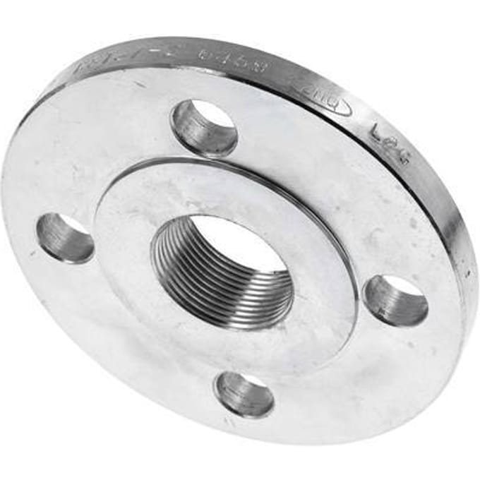 Draadflens DN65-PN16 Rp 2-1/2'' Verzinkt Staal DIN 2566