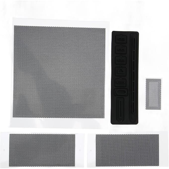 Stofkap voor Xbox Series X met Stofpluggen Vervanging Gameconsole Stofdichte Cover black