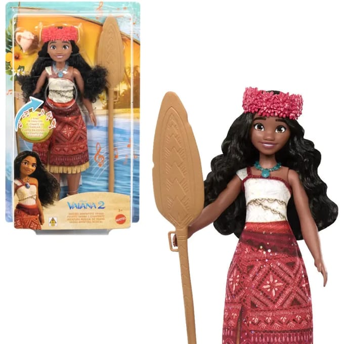 Pop Mattel Disney Vaiana Moana 2 Singing Adventure