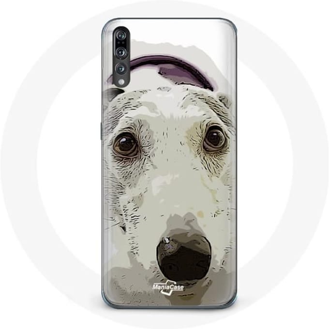 Coque pour Huawei P20 Lévrier greyhound Race de chiens