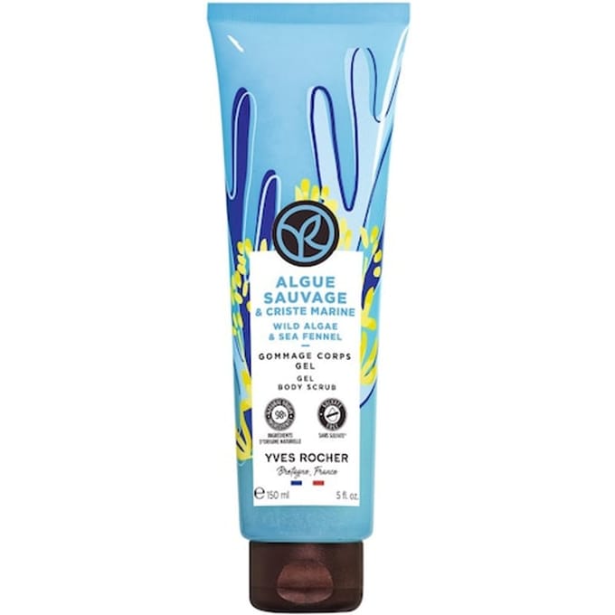Yves Rocher Wild Algae & Sea Fennel Gel Lichaamsscrub Body scrub Dames 150 ml