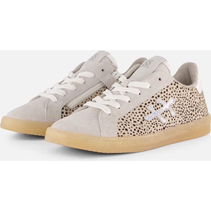 HIP Animal Sneakers wit Leer - Dames - Maat 40