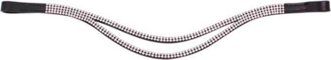 531 HB frontriem Smiley Zwart Shetland