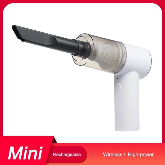 Vacuum cleaner home car vacuum cleaner high power rechargeable mini handheld portable desktop wit