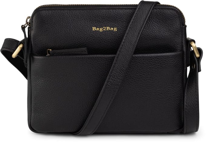 Bag2Bag Schoudertasje Oslo Zwart