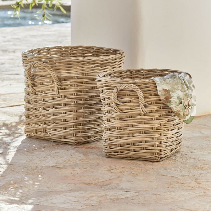 LOBERON Mand set van 2 Melari bruin