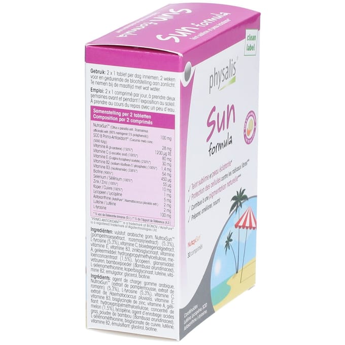 Physalis® Sun Formula 30 Tabletten