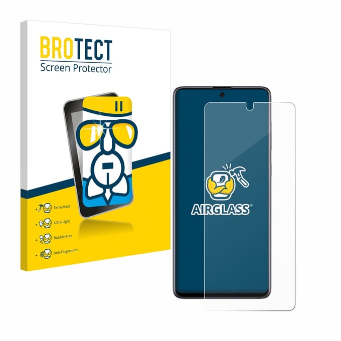 Screenprotector voor Samsung Galaxy A71 Beschermglas transparant