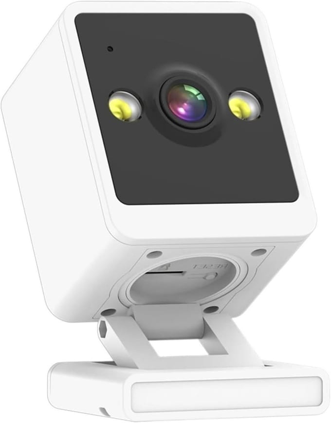Bewakingscamera - Nachtzicht Camera - Huis Beveiligen - Tweeweg Audio - 1080P HD - Wit