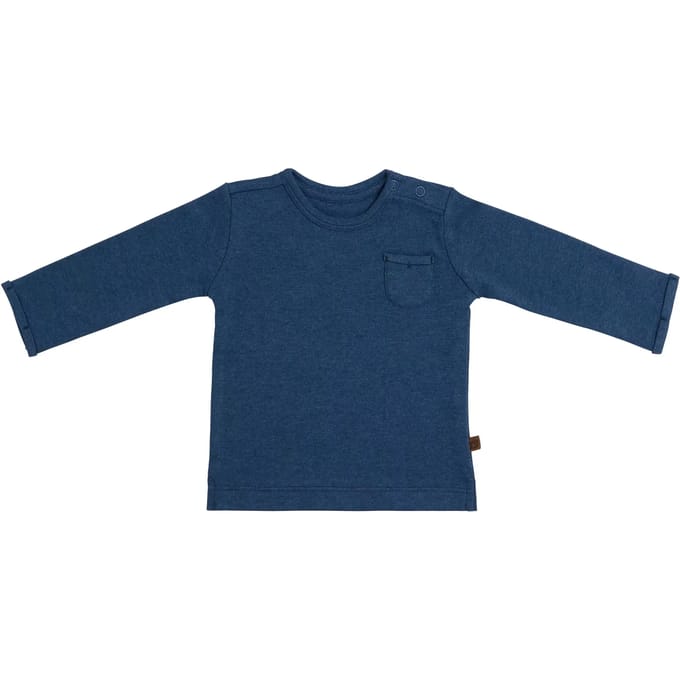 Baby's Only Truitje Melange - Jeans - 68 - 100% ecologisch katoen - GOTS