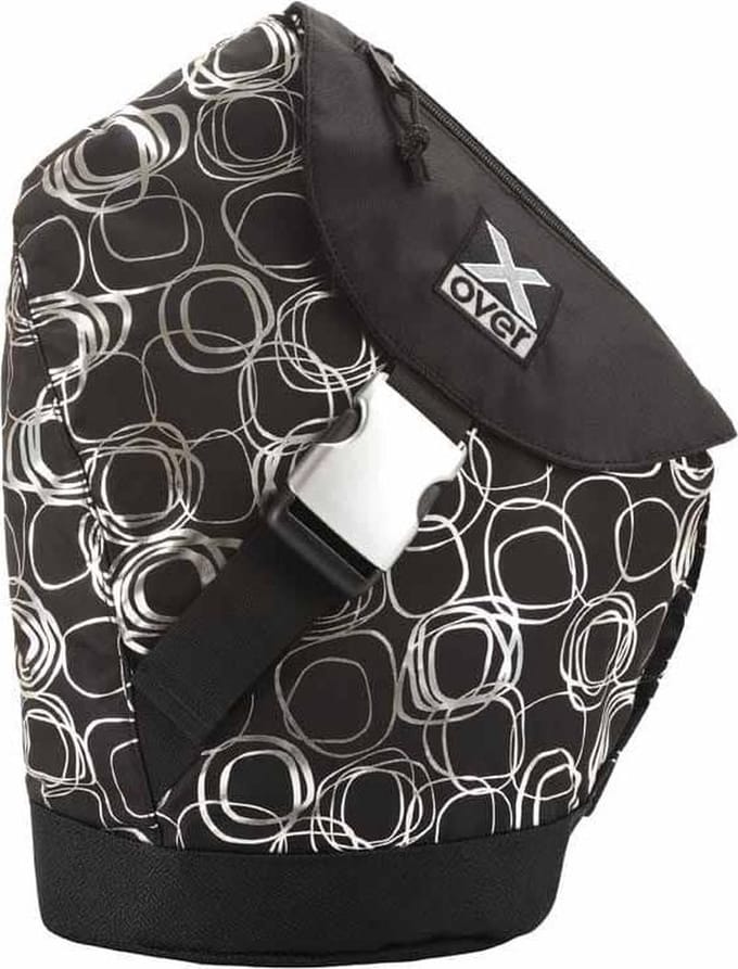 X-Over Rugzak EN VOGUE Silver Blackness maat S