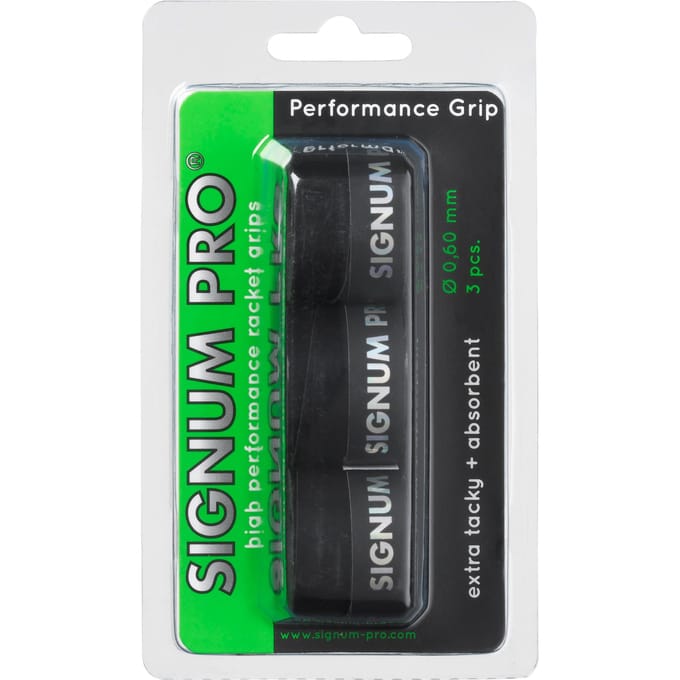 Signum Pro Performance Grip Verpakking 3 Stuks-Zwart