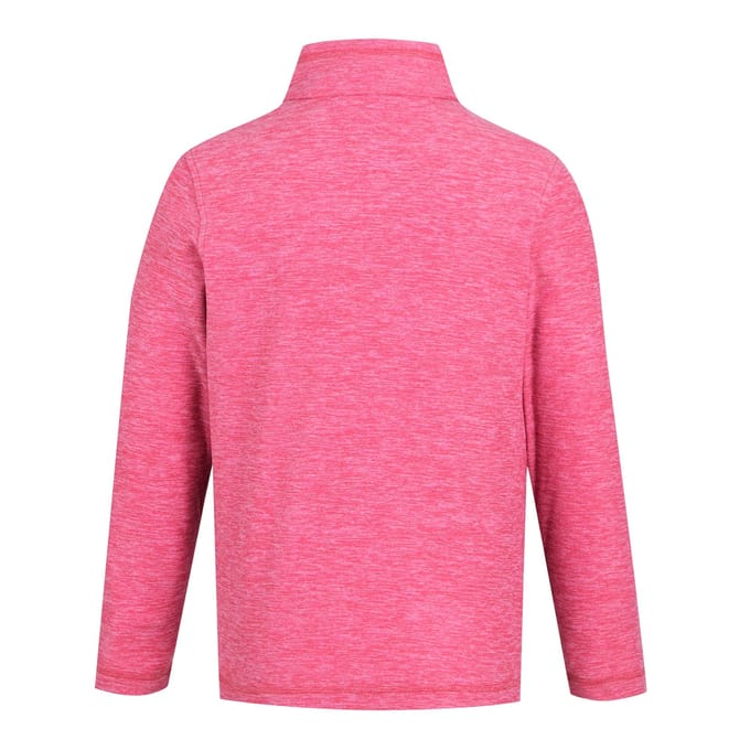 Regatta Kinder/Kids Hot Shot Quarter Zip Fleece Top (Pop)
