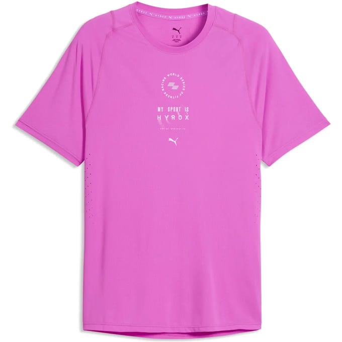 Puma m x hyrox dryelite training tee training t-shirt korte mouw heren -
