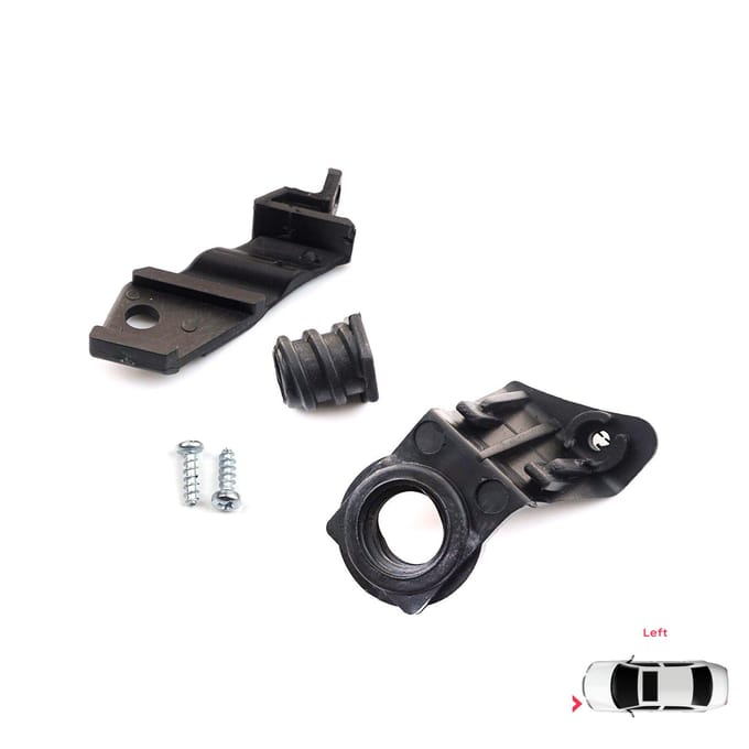 BHL30 Koplamp Houder Bevestiging Reparatie Beugel Lip Set Linkerzijde voor VW Jetta A5 1K 2005-2010 Golf MK5 A5 1K 2004-2009 1K0998225