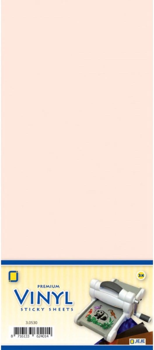 Crafts&Co Premium Vinyl Glanzende Vellen beige