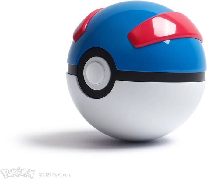 Pokémon - Diecast Replica Great Ball - Pokeball Pokebal