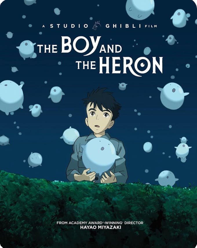 The Boy and the Heron 4K Blu-ray (Limited Edition) (Steelbook) (USA Import)