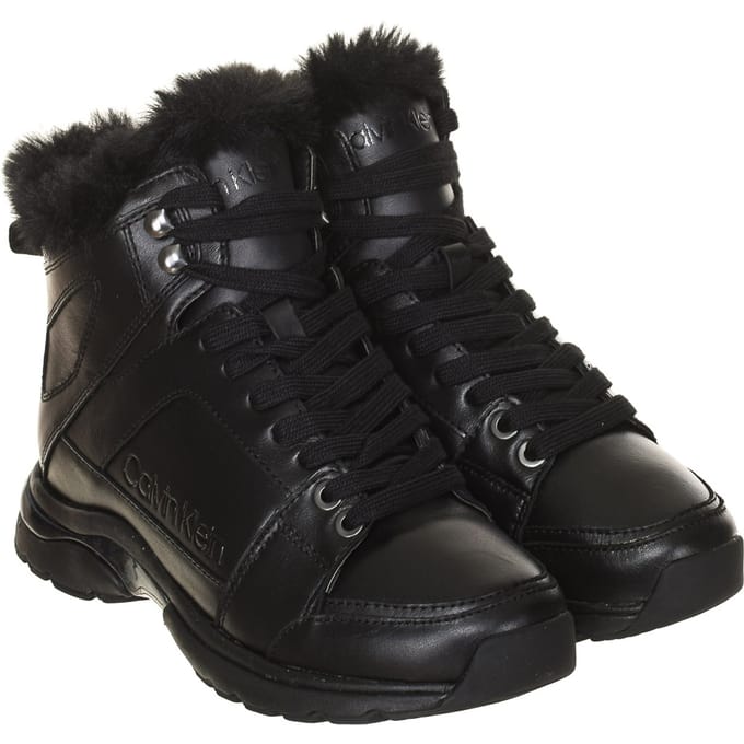 Candal lederen hoge sneaker B4N12166 vrouw