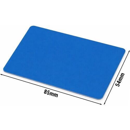 (100 stuks) THERMO FUTURE BOX Labelkaart voor thermoboxen - blauw