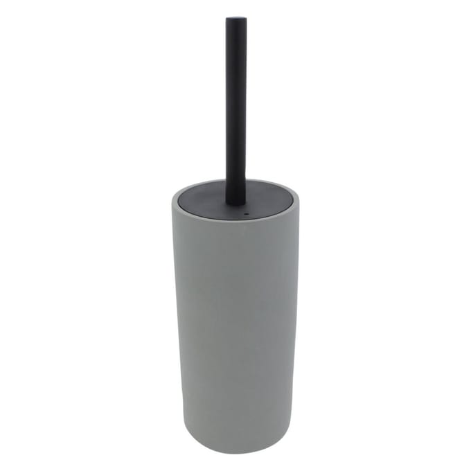 Differnz Wc-borstel Met Houder Jukon - Beton/polyresin - Grijs